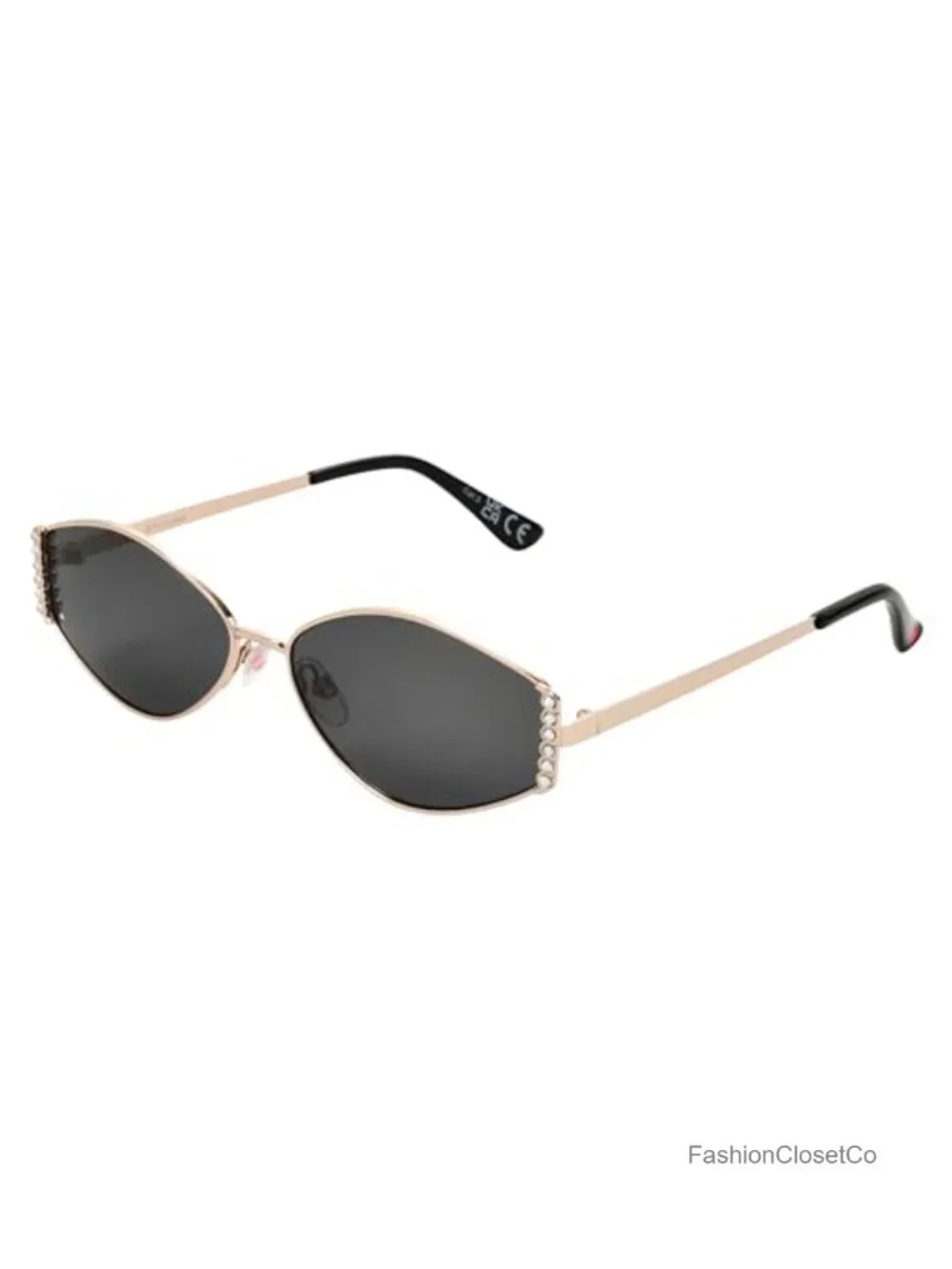 Women's Oval Metal Sunglasses with Mirrored Lenses